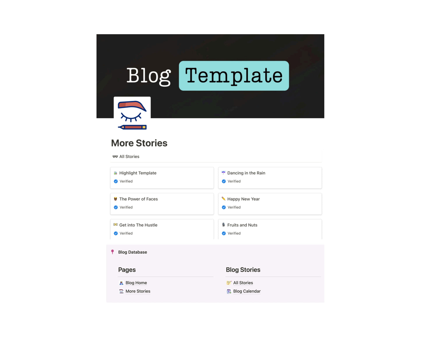 Blog Website Template