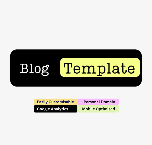 Blog Website Template